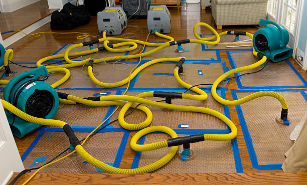 Professional Flood Damage Restoration technician working in West Valley City, UT